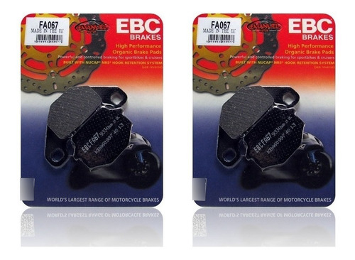 Pastillas Freno Ebc Brake Ktm Mx 125 Brembo Calipers