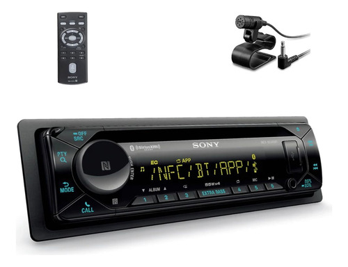 Radio De Auto Sony Con Usb Bluetooth Micrófono Externo Aux