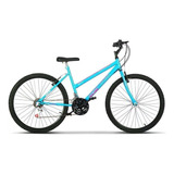 Bicicleta Aro 26 Ultra Bikes 18v Feminina Cor Azul-bebê