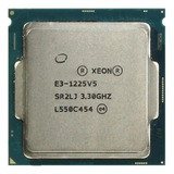 Procesador De Cpu Xeon E3 1225 V5, 3,3 Ghz, 4 Núcleos Lga 11