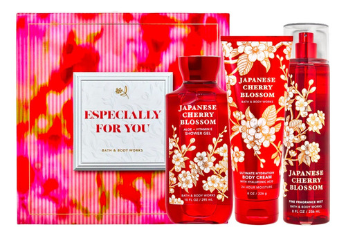 Japanese Cherry Blossom Bath & Body Works Kit De Regalo Cr