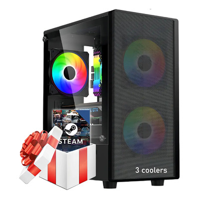 Pc Armada Gamer AMD Ryzen 5 5600G 16GB SSD 480Gb Gabinete RGB | Envío gratis
