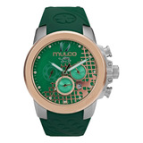 Mulco Reloj De Silicona Para Mujer Con Movimiento Analogico