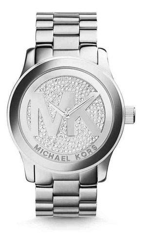 Reloj Analógico Michael Kors Mk5544/1kn Plateado Para Mujer