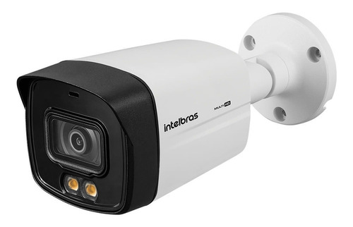 Câmera De Segurança Intelbras Vhd 3240 Full Color G6 Série 3000 Com Resolução De 2mp Visão Nocturna Incluída Branca