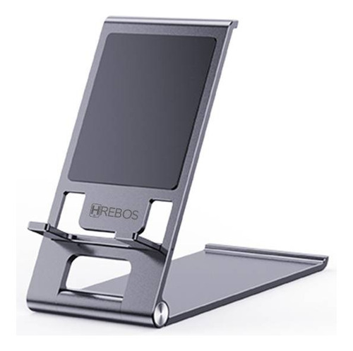 Suporte De Mesa Alúminio Para Celular iPad Tablet Ajustável