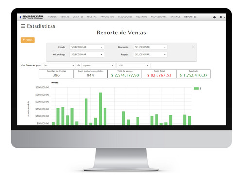 Surciprés Gestión - Sistema De Gestión Comercial Para Pymes