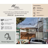 Vendo Casa En Ficha Técnica Nte. 87 397, Sindicato Mexicano De Electricistas. Azcapotzalco Cdmx. Remate Bancario. Certeza Jurídica Y Entrega Garantizada