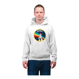 Sudadera Hoodie Nasa Retro Cohete Colores Vintage