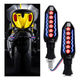 2 Luces Led De Giro Para Motocicleta, Intermitentes De Flujo