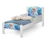 Mini Cama Infantil Da Frozen  Com Colchão Para Menina