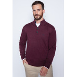 Sweater Bristol Smart Casual L/s Rojo Fw2024 Ferouch