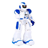 Robot Juguete Inteligente Canta Baila Gestos Programable Usb Color Azul