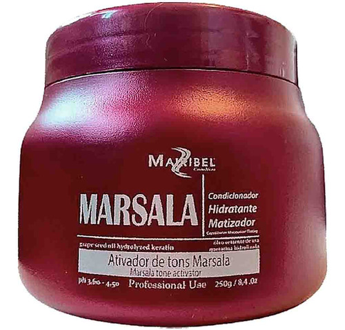 Máscara Matizadora E Hidratante Varios Tons 500g - Mairibel