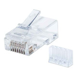 Plug Bote 90 Piezas Conector Rj45 Intellinet Cat 6 Modulares