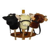 Caballo Con Palo Peluche Charko 2403