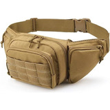 Riñonera Táctica Bolsa Multifuncional Molle Para Hombre