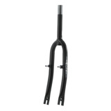 Garfo Para Bicicletas Aro20 Ultrabike Resistente Aço Carbono Cor Preto Fosco