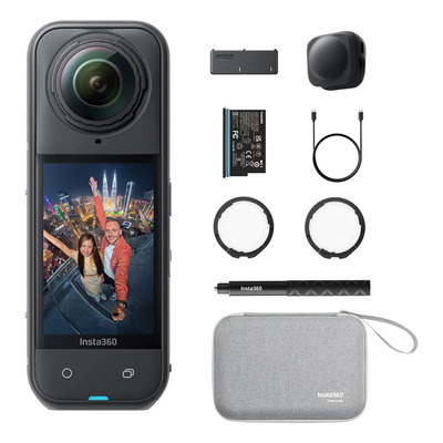 Camara De Accion Insta360 X5 Essentials Bundle Negro | Meses sin interés