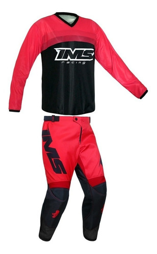 Conjunto Roupa Infantil Motocross Infantil 08 Ims Indi Bmx