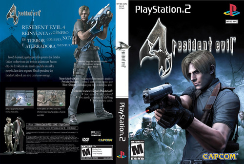 Jogo Resident Evil 4 - Dublado Em Português Ps2