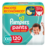 Pampers Pants Ajuste Total Xxg 120 Unidades Sem Gênero