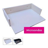 Suporte Microondas Forno Nicho 60x15x43 Mdf Branco