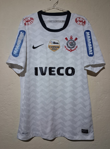 2012-1 (m) Camisa Corinthians Iveco Final Libertadores