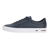 Tenis Tommy Hilfiger Dino De Hombre Casual En Piel Original