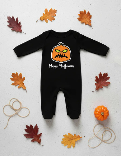 Disfraces Para Bebe Halloween - Mameluco De Calabaza