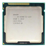 Procesador De Cpu Lga 1155 Xeon E3 1220 De 3,1 Ghz Y 4 Núcle