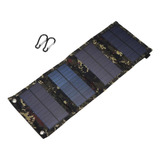 Cargador Solar Impermeable Plegable Portátil De 20 W Para