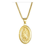  Collar Medalla Virgen María Nuestra Señora De Guadalupe