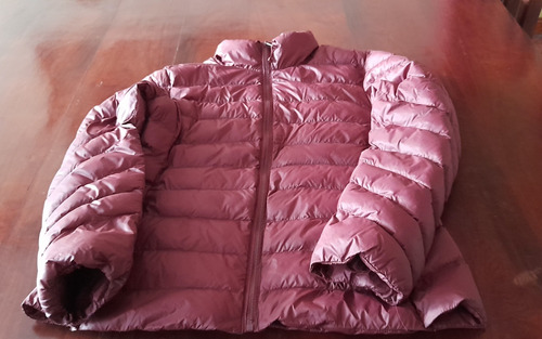 Campera C/ Polyamida Y Poliester. Mujer Talle Xl Color Bordo