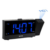 Radio Alarm Clock With Timed Usb Charger Outside