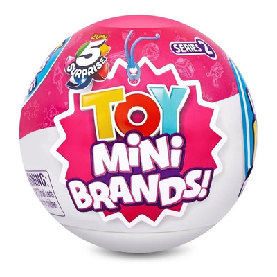Toy Mini Brands 5 Sorpresas Serie 2 Juguetes Miniatura Zuru | Meses sin interés