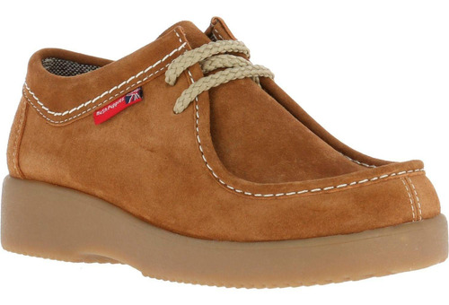 Zapato Cuero Navajo Café Hush Puppies Kids