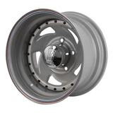 Llanta Gris Direccional Camioneta Rodado 15x8 Ford Ika 5x139