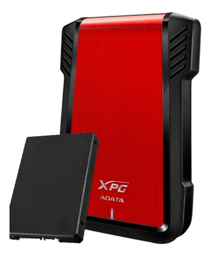 Disco Externo Ssd 240gb + Case Adata Ex500 Usb Megasoft