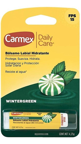 Balsamo Labial Hidratante Carmex Wintergreen 4.25 G