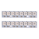 2x Painel De Luzes De Condução Led 8xws2812b 5050 Rgb, F Int