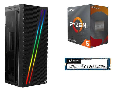 Computadora Gamer Barata Ryzen 5 + Mother Asus + 16 Gb Ddr4