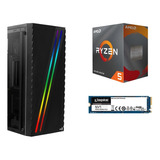 Computadora Gamer Barata Ryzen 5 + Mother Asus + 16 Gb Ddr4