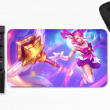  Mouse Pad Gamer Guardiana Estelar Lux Lol Art M