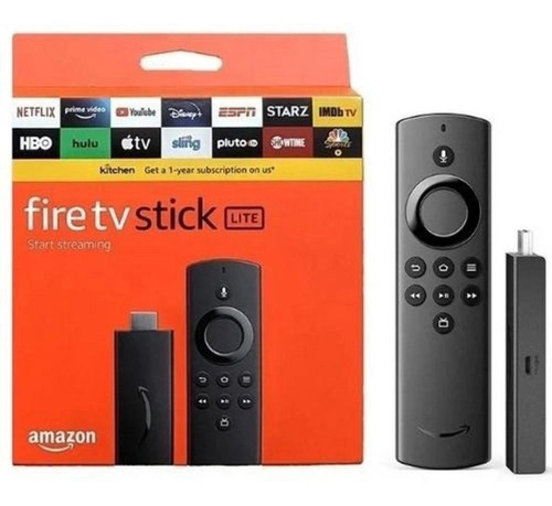 Amazon Fire Tv Stick Lite De Voz Full Hd 8gb Com 1gb De Ram