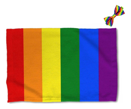 Toalla De Baño Lgbt Orgullo Gay Microfibra Pride + Regalo