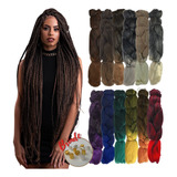 Jumbão Ser Mulher Para Tranças Box Braids Ombré Hair 399g