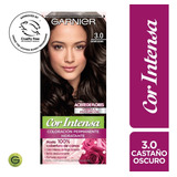 Tintura Garnier Cor Intensa Tono 3.0 Castaño Oscuro