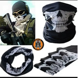 Bandana Calavera Mascara Bufanda Moto, Biker Tactico Protect