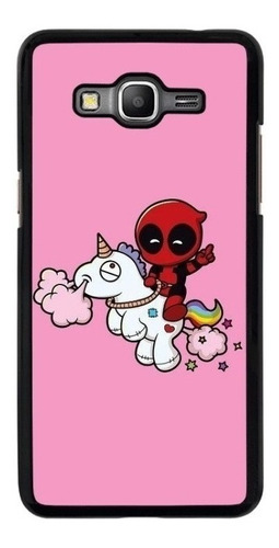 Funda Protector Para Samsung Galaxy Deadpool Unicornio